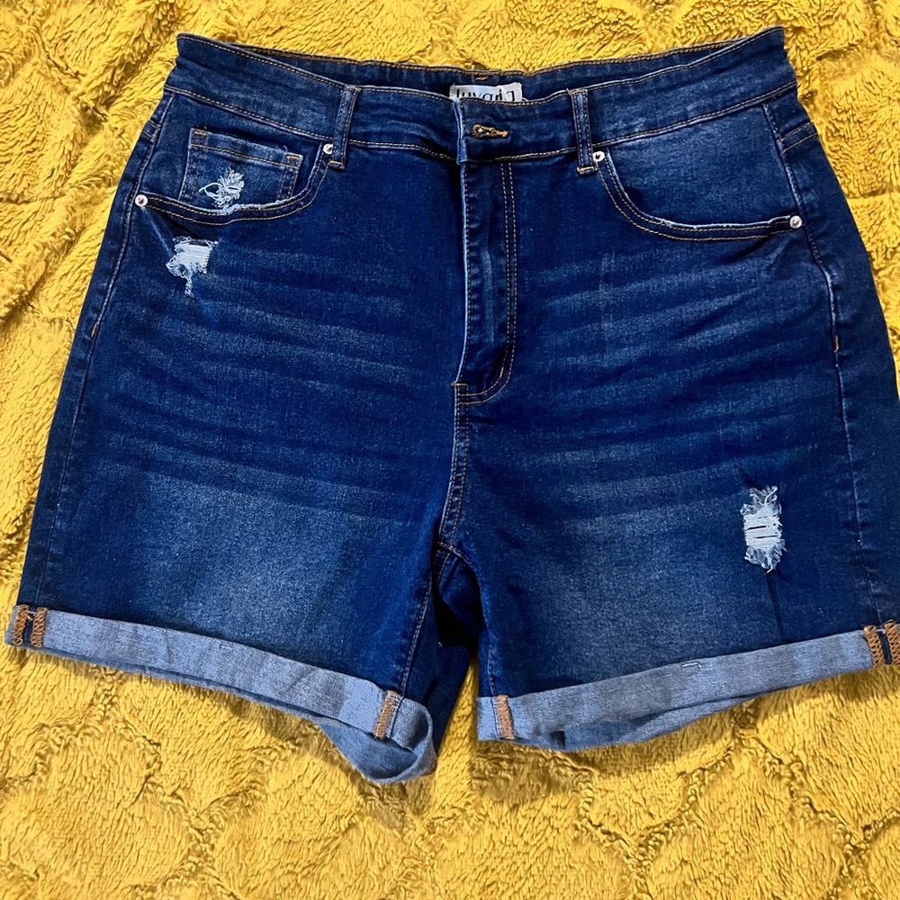 Denim Blue Women's Shorts